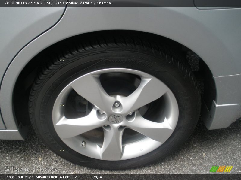 Radiant Silver Metallic / Charcoal 2008 Nissan Altima 3.5 SE