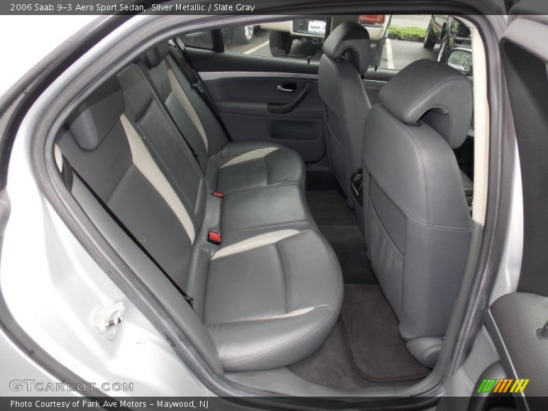 Silver Metallic / Slate Gray 2006 Saab 9-3 Aero Sport Sedan