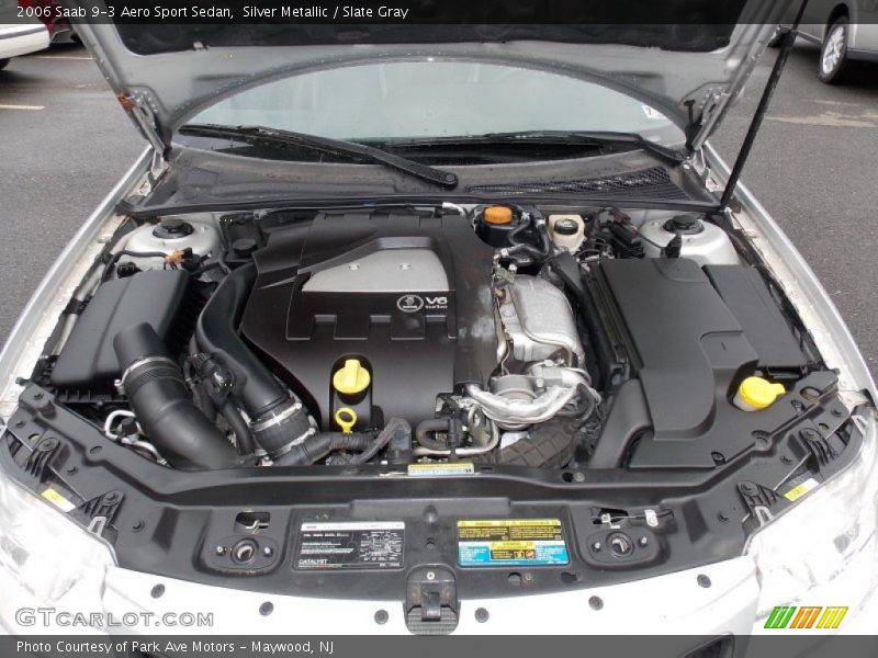 Silver Metallic / Slate Gray 2006 Saab 9-3 Aero Sport Sedan