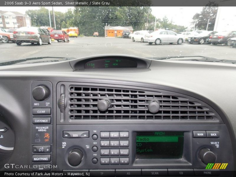 Silver Metallic / Slate Gray 2006 Saab 9-3 Aero Sport Sedan