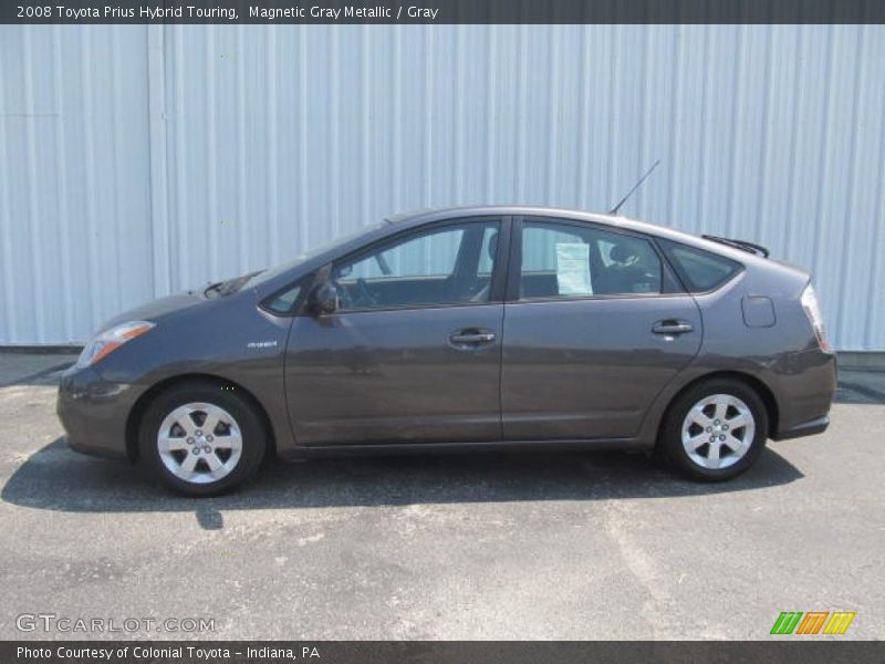 Magnetic Gray Metallic / Gray 2008 Toyota Prius Hybrid Touring