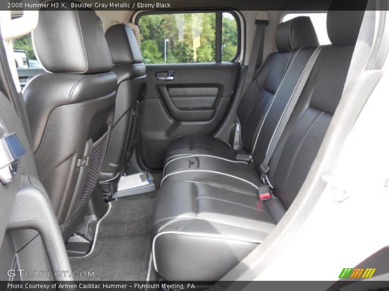 Boulder Gray Metallic / Ebony Black 2008 Hummer H3 X