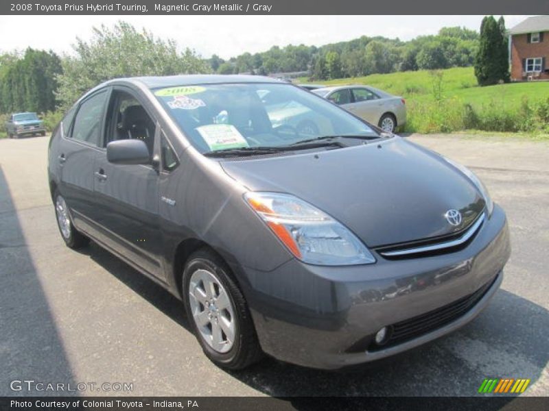 Magnetic Gray Metallic / Gray 2008 Toyota Prius Hybrid Touring