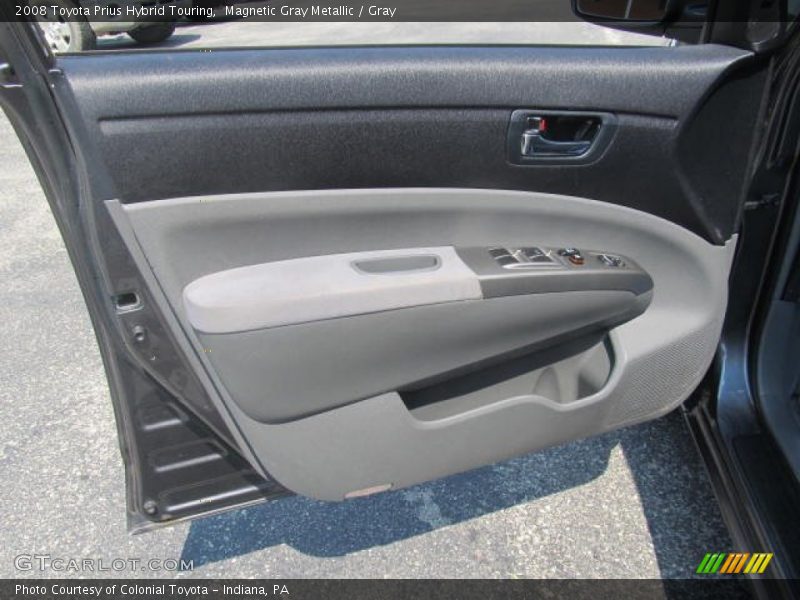 Magnetic Gray Metallic / Gray 2008 Toyota Prius Hybrid Touring