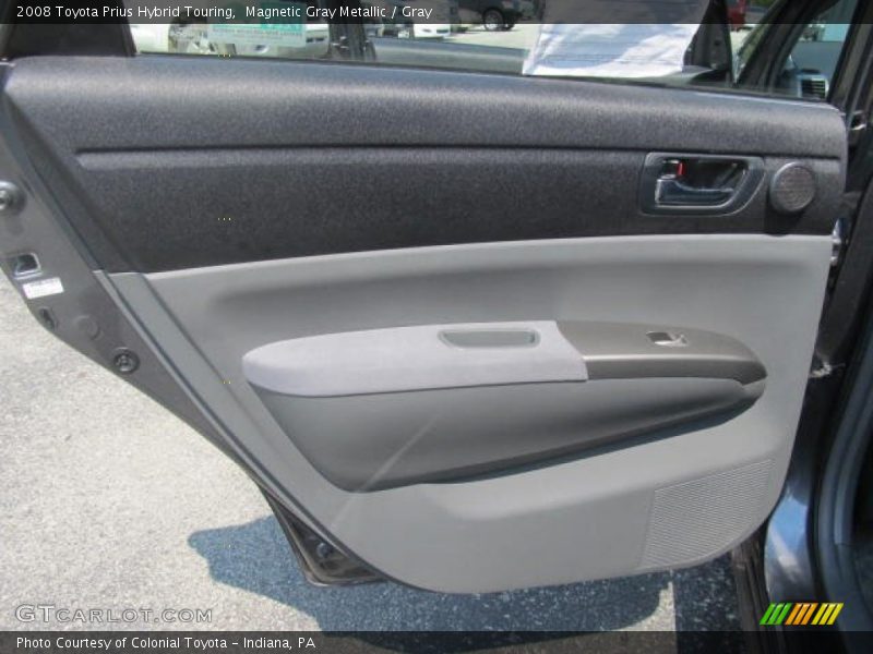 Magnetic Gray Metallic / Gray 2008 Toyota Prius Hybrid Touring