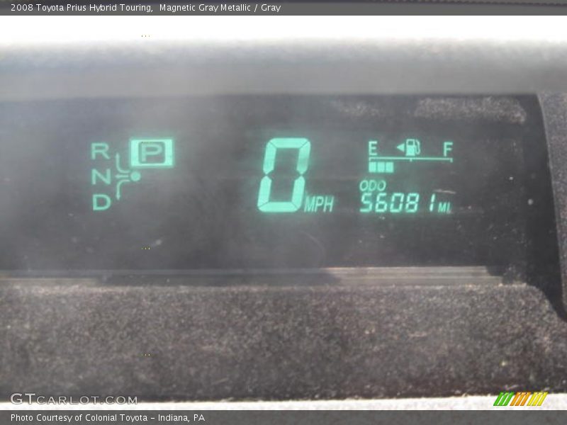 Magnetic Gray Metallic / Gray 2008 Toyota Prius Hybrid Touring