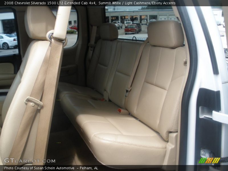 Summit White / Light Cashmere/Ebony Accents 2008 Chevrolet Silverado 1500 LTZ Extended Cab 4x4