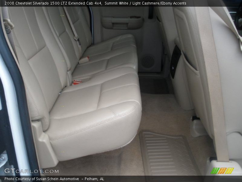 Summit White / Light Cashmere/Ebony Accents 2008 Chevrolet Silverado 1500 LTZ Extended Cab 4x4
