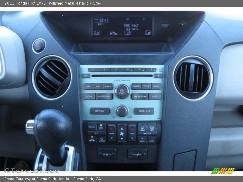 Polished Metal Metallic / Gray 2011 Honda Pilot EX-L