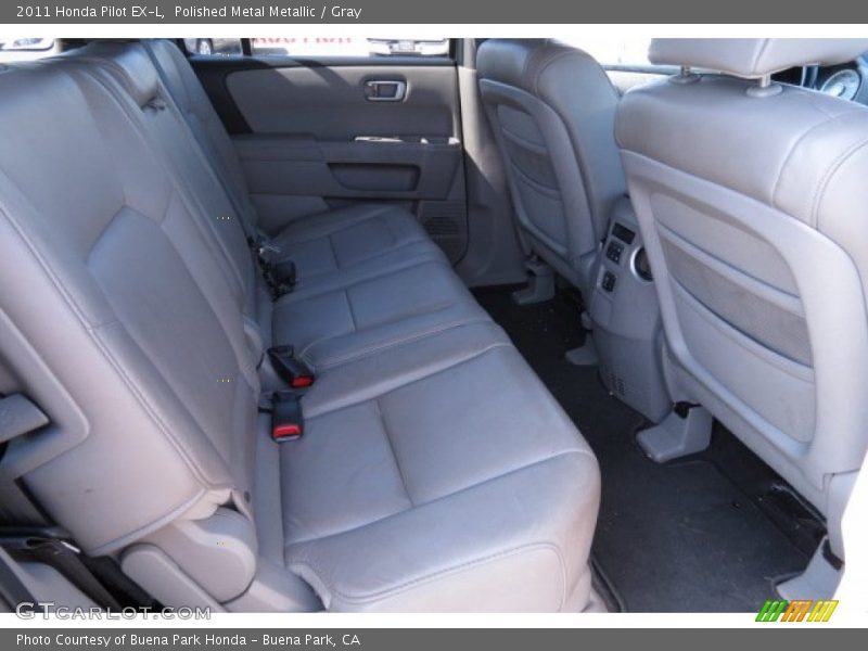 Polished Metal Metallic / Gray 2011 Honda Pilot EX-L