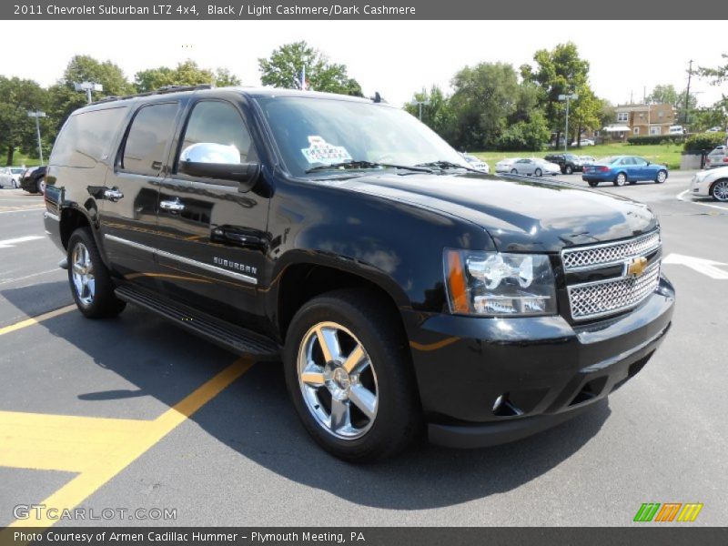 Black / Light Cashmere/Dark Cashmere 2011 Chevrolet Suburban LTZ 4x4