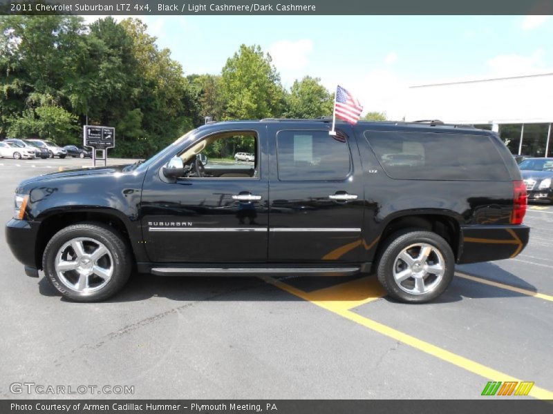 Black / Light Cashmere/Dark Cashmere 2011 Chevrolet Suburban LTZ 4x4