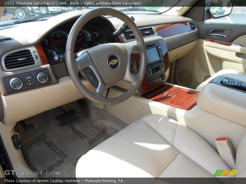 Black / Light Cashmere/Dark Cashmere 2011 Chevrolet Suburban LTZ 4x4