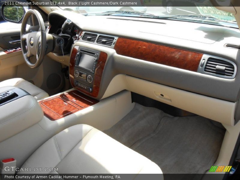 Black / Light Cashmere/Dark Cashmere 2011 Chevrolet Suburban LTZ 4x4