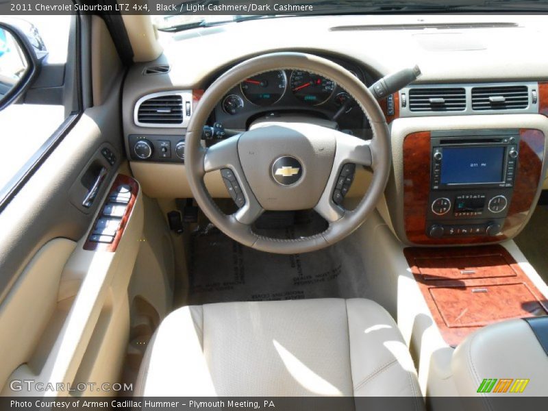Black / Light Cashmere/Dark Cashmere 2011 Chevrolet Suburban LTZ 4x4