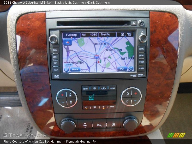 Black / Light Cashmere/Dark Cashmere 2011 Chevrolet Suburban LTZ 4x4