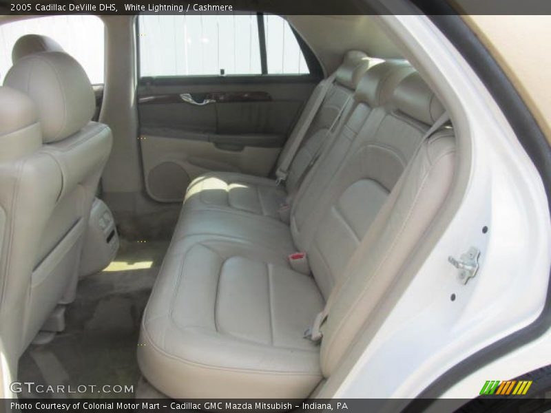 Rear Seat of 2005 DeVille DHS