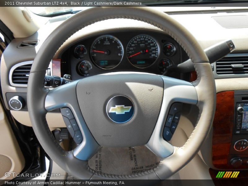Black / Light Cashmere/Dark Cashmere 2011 Chevrolet Suburban LTZ 4x4