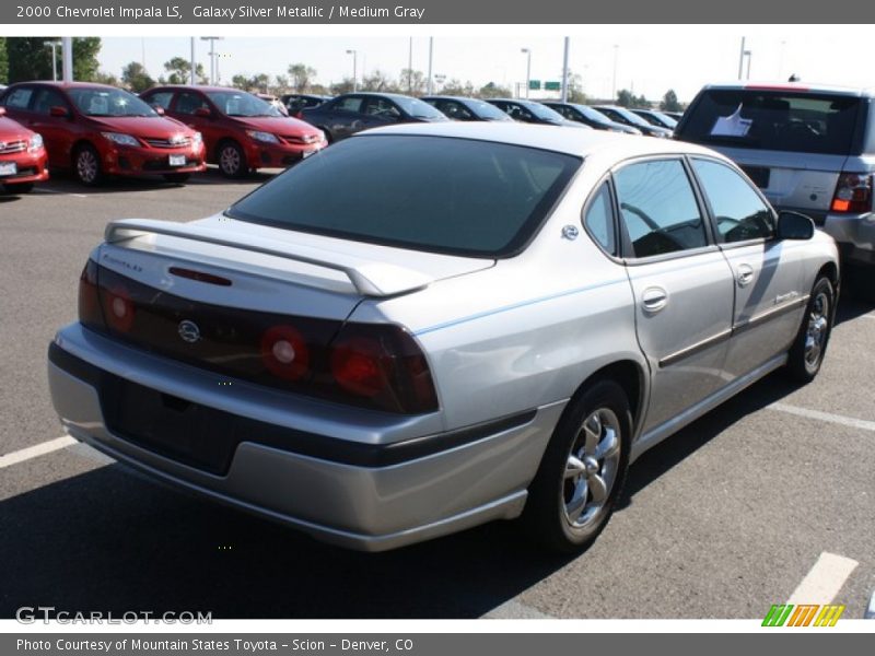 Galaxy Silver Metallic / Medium Gray 2000 Chevrolet Impala LS