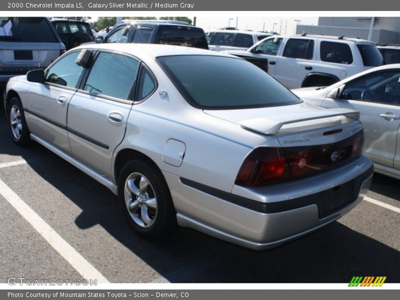 Galaxy Silver Metallic / Medium Gray 2000 Chevrolet Impala LS