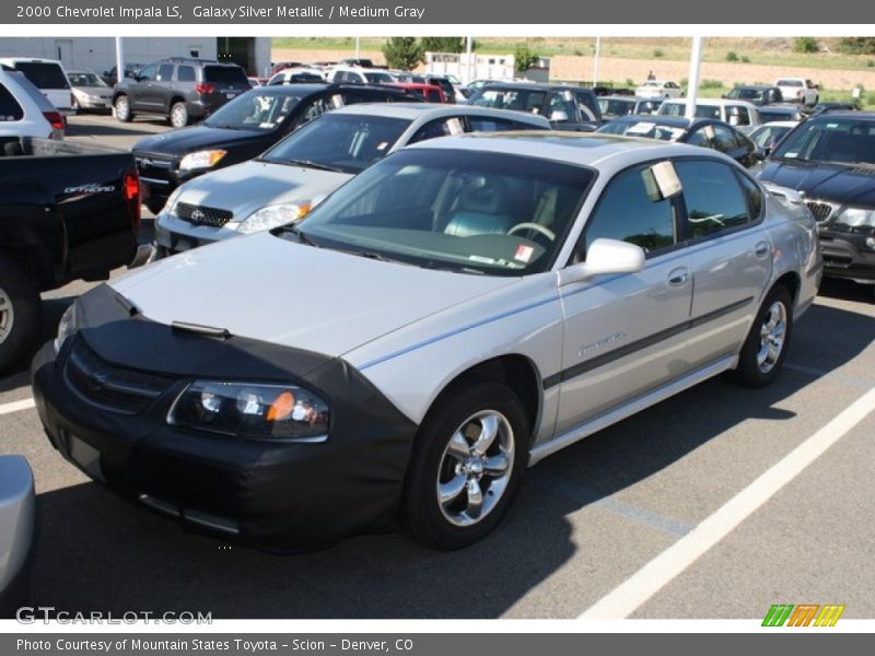 Galaxy Silver Metallic / Medium Gray 2000 Chevrolet Impala LS