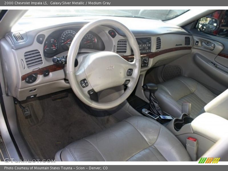Galaxy Silver Metallic / Medium Gray 2000 Chevrolet Impala LS