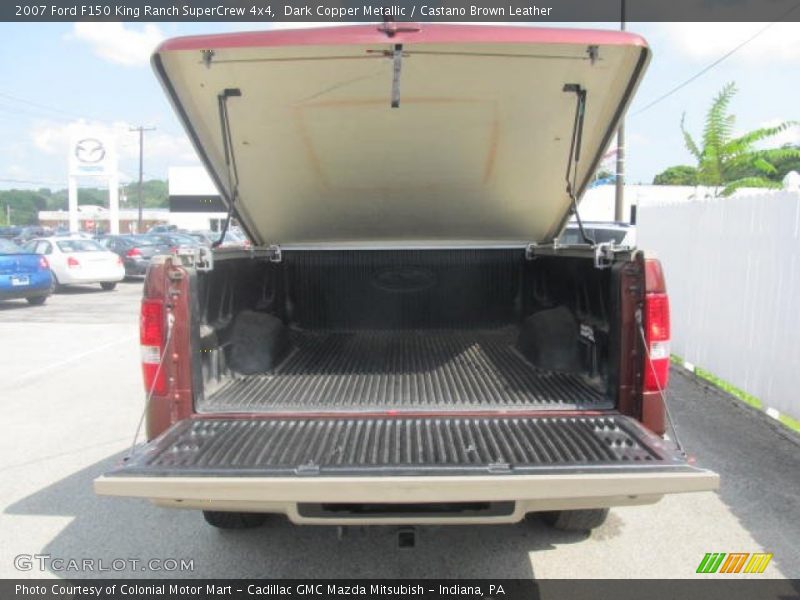 Dark Copper Metallic / Castano Brown Leather 2007 Ford F150 King Ranch SuperCrew 4x4
