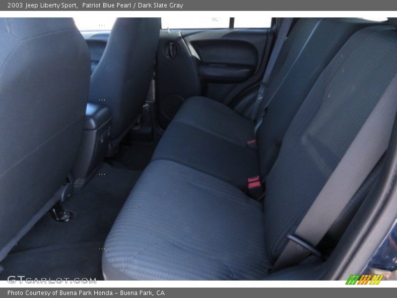 Patriot Blue Pearl / Dark Slate Gray 2003 Jeep Liberty Sport