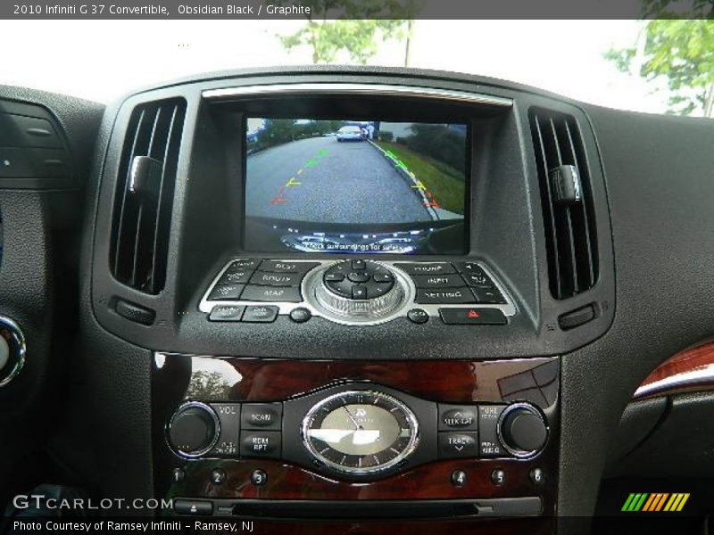 Obsidian Black / Graphite 2010 Infiniti G 37 Convertible