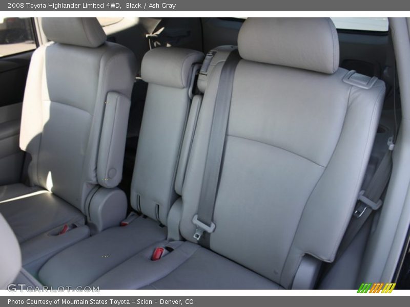 Black / Ash Gray 2008 Toyota Highlander Limited 4WD