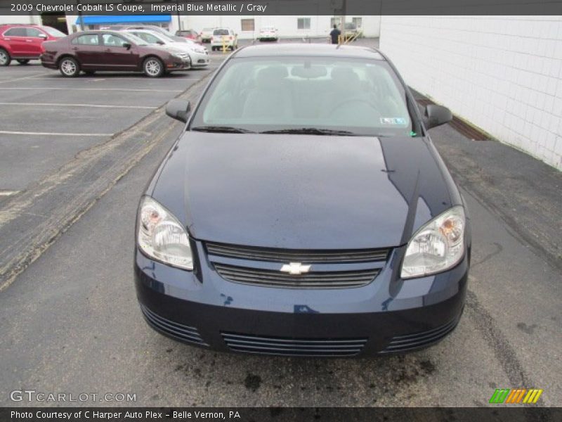 Imperial Blue Metallic / Gray 2009 Chevrolet Cobalt LS Coupe