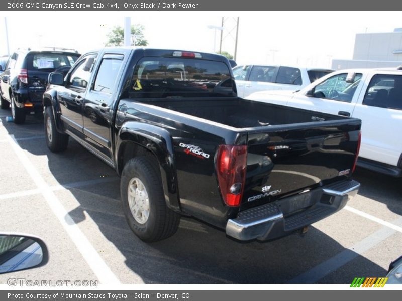 Onyx Black / Dark Pewter 2006 GMC Canyon SLE Crew Cab 4x4