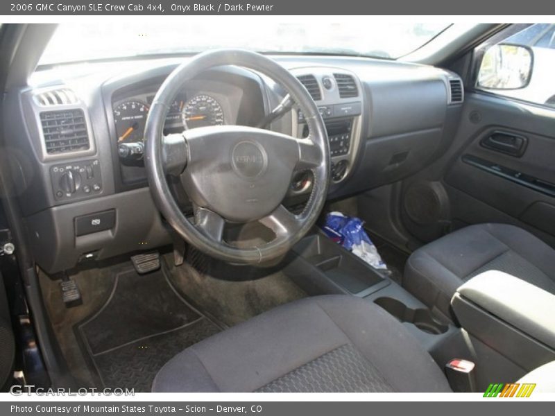 Onyx Black / Dark Pewter 2006 GMC Canyon SLE Crew Cab 4x4