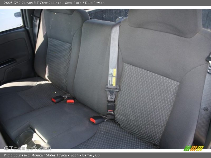 Onyx Black / Dark Pewter 2006 GMC Canyon SLE Crew Cab 4x4