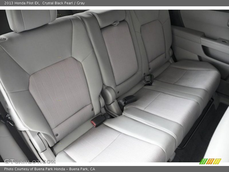Crystal Black Pearl / Gray 2013 Honda Pilot EX