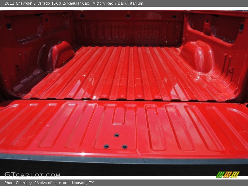 Victory Red / Dark Titanium 2012 Chevrolet Silverado 1500 LS Regular Cab