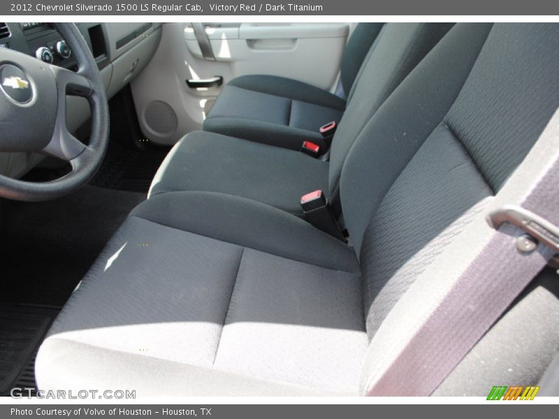 Victory Red / Dark Titanium 2012 Chevrolet Silverado 1500 LS Regular Cab