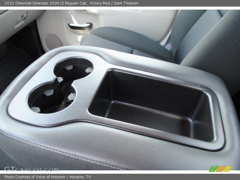 Victory Red / Dark Titanium 2012 Chevrolet Silverado 1500 LS Regular Cab