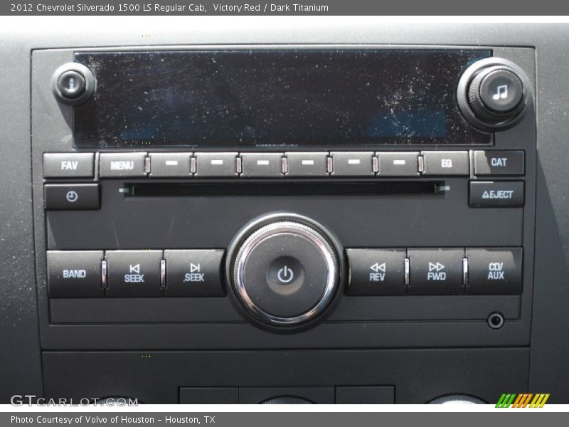 Victory Red / Dark Titanium 2012 Chevrolet Silverado 1500 LS Regular Cab