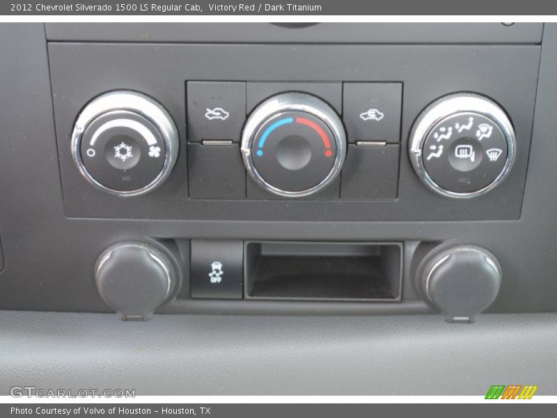 Victory Red / Dark Titanium 2012 Chevrolet Silverado 1500 LS Regular Cab