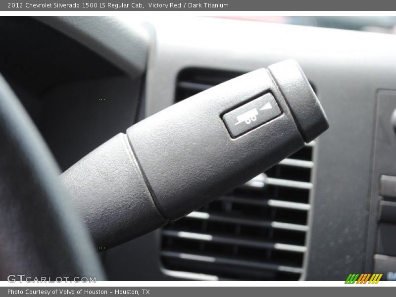 Victory Red / Dark Titanium 2012 Chevrolet Silverado 1500 LS Regular Cab