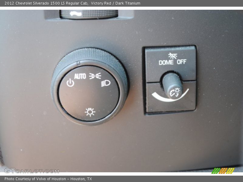 Victory Red / Dark Titanium 2012 Chevrolet Silverado 1500 LS Regular Cab