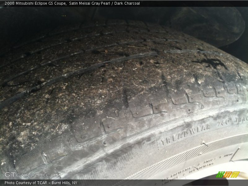 Satin Meisai Gray Pearl / Dark Charcoal 2008 Mitsubishi Eclipse GS Coupe