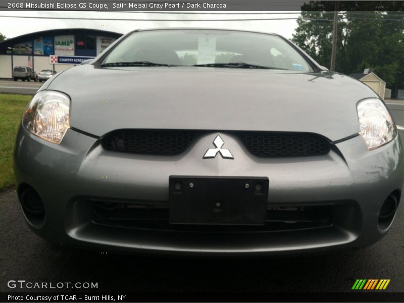 Satin Meisai Gray Pearl / Dark Charcoal 2008 Mitsubishi Eclipse GS Coupe