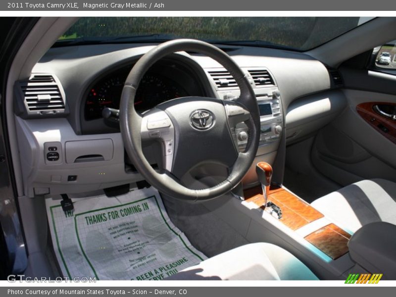Magnetic Gray Metallic / Ash 2011 Toyota Camry XLE