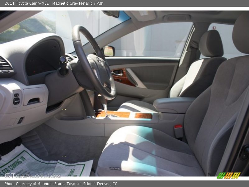 Magnetic Gray Metallic / Ash 2011 Toyota Camry XLE