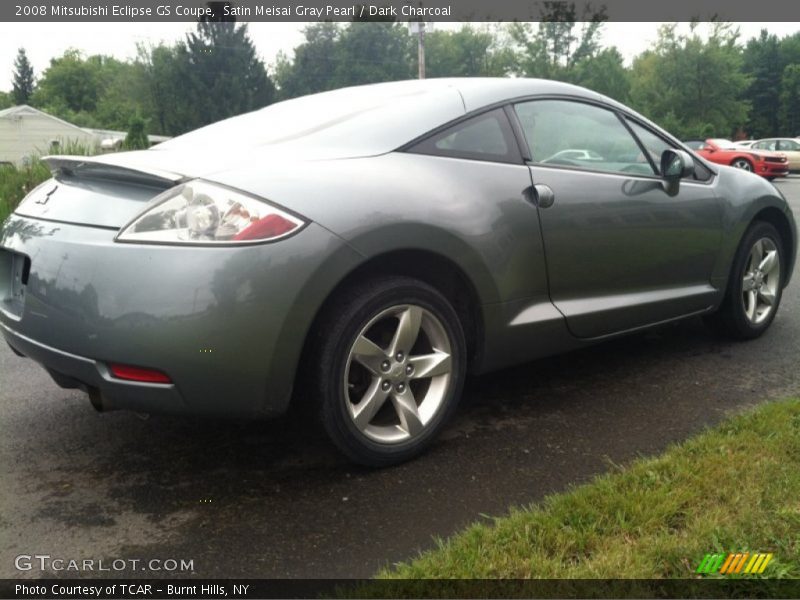 Satin Meisai Gray Pearl / Dark Charcoal 2008 Mitsubishi Eclipse GS Coupe