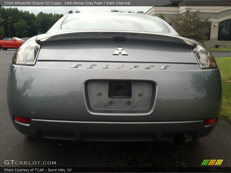 Satin Meisai Gray Pearl / Dark Charcoal 2008 Mitsubishi Eclipse GS Coupe