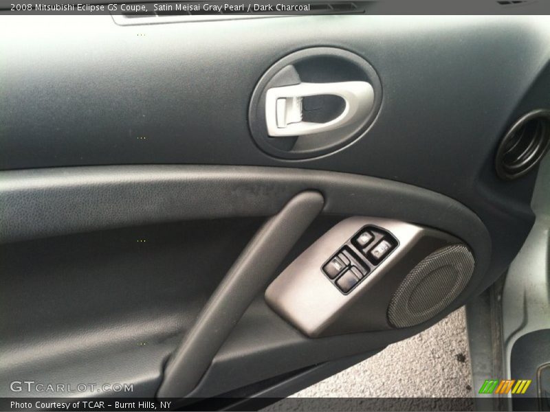 Satin Meisai Gray Pearl / Dark Charcoal 2008 Mitsubishi Eclipse GS Coupe