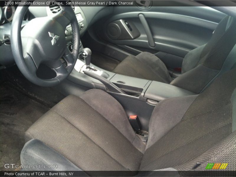 Satin Meisai Gray Pearl / Dark Charcoal 2008 Mitsubishi Eclipse GS Coupe